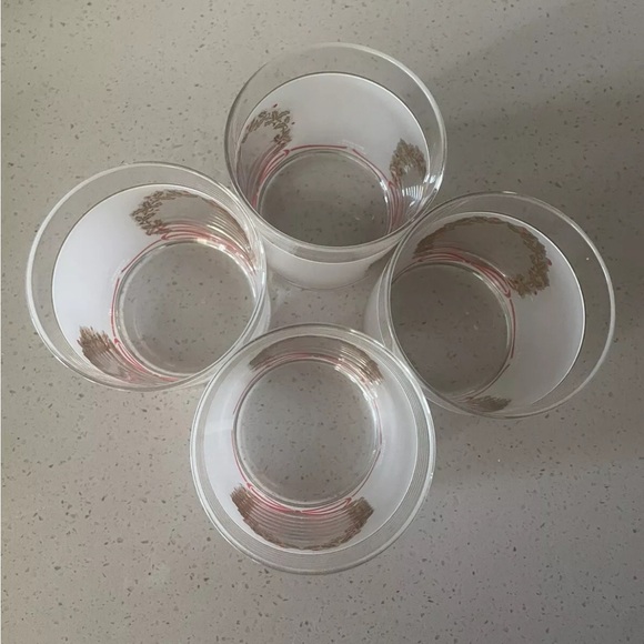 Culver Vintage Christmas Whiskey Glasses - Picture 5 of 7